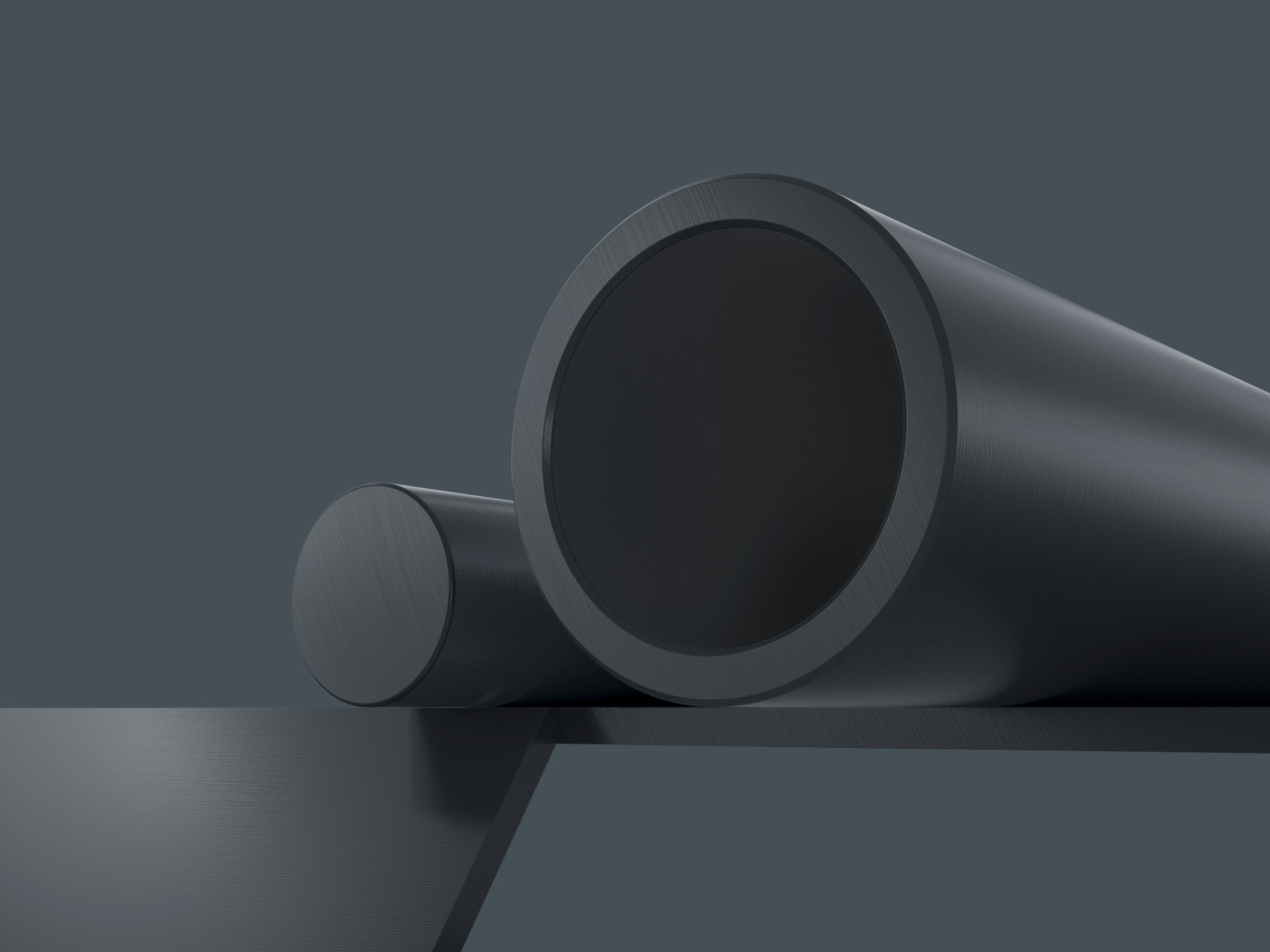 TIVAR® TECH UHMW-PE plastic stock shapes